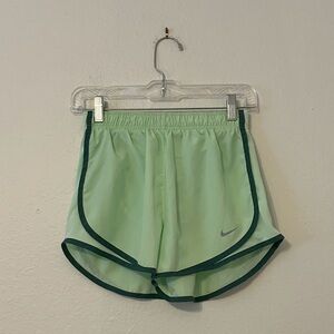 Green Nike Athletic Shorts Running Shorts Gym Shorts